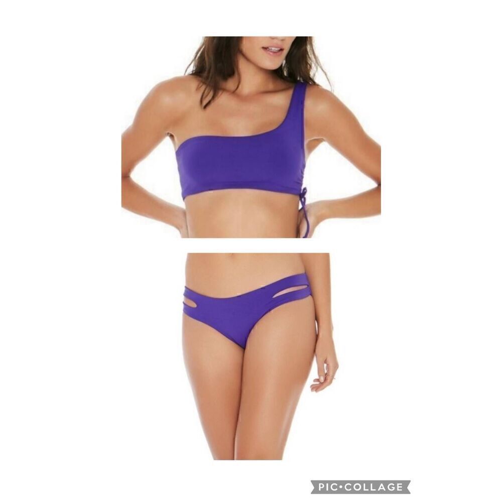 L*Space Silver Lining Bikini Set S  nwt
